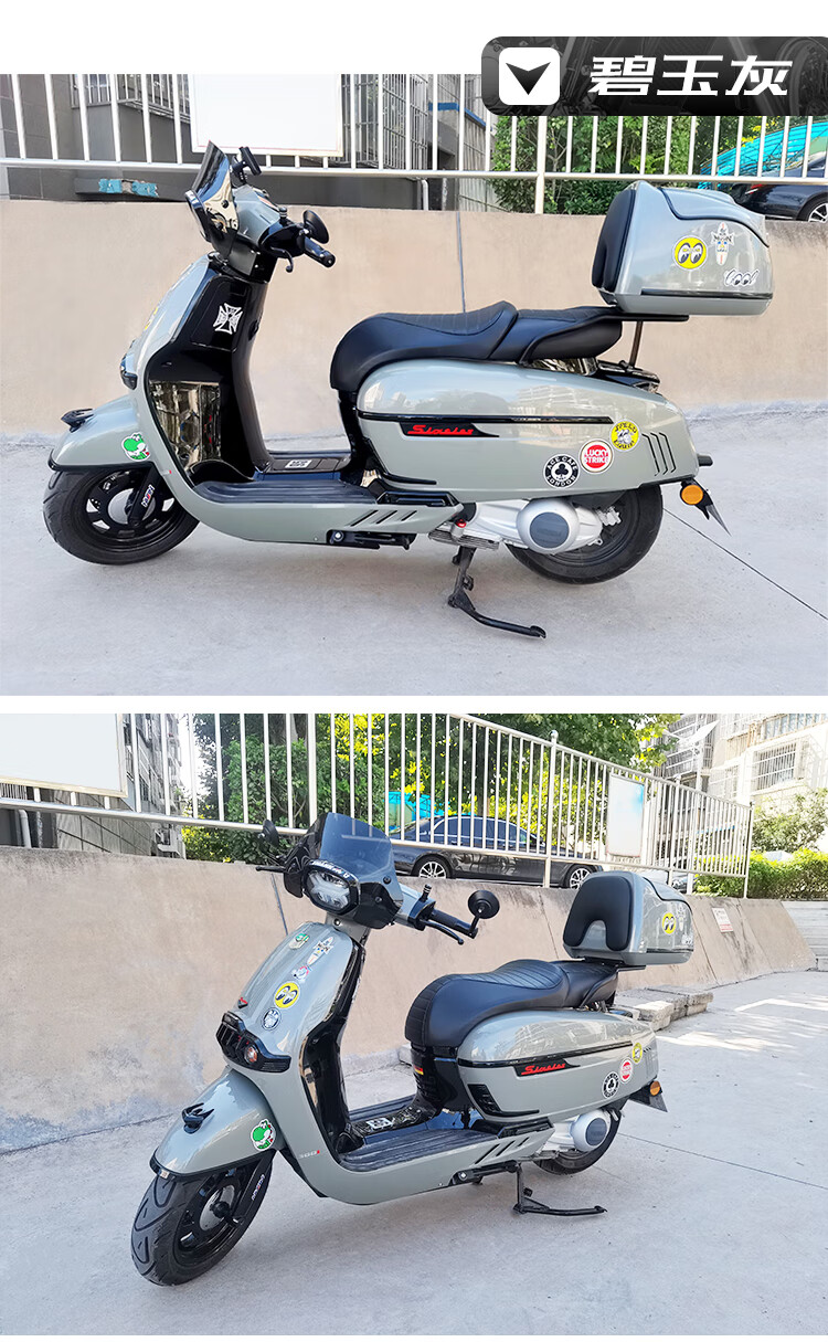 适用龙嘉维多利亚sixtiesvmaxie300/150摩托车尾箱改装后备箱行李箱