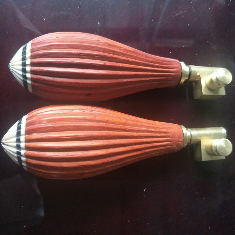 红木板胡轴板胡机械木轴板胡配件 板胡琴轴豫剧板胡琴轴 铜轴 木把一