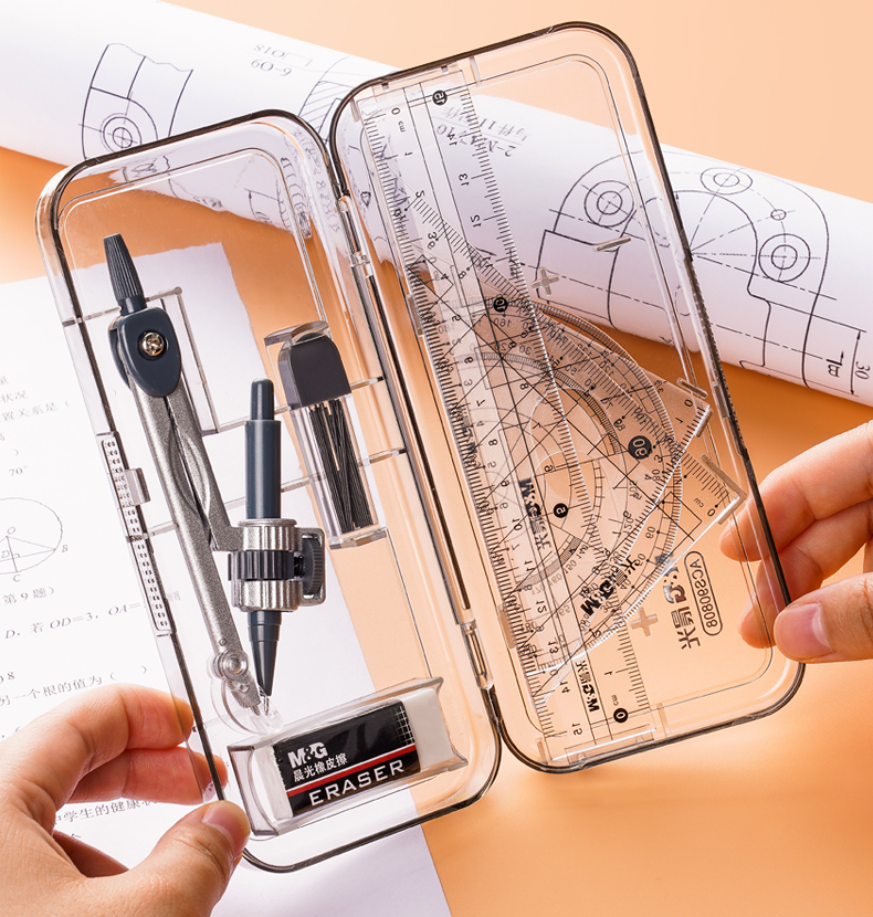 多功能作图工具尺规套装夹笔圆规教学圆规大圆规大号绘图圆规学生用