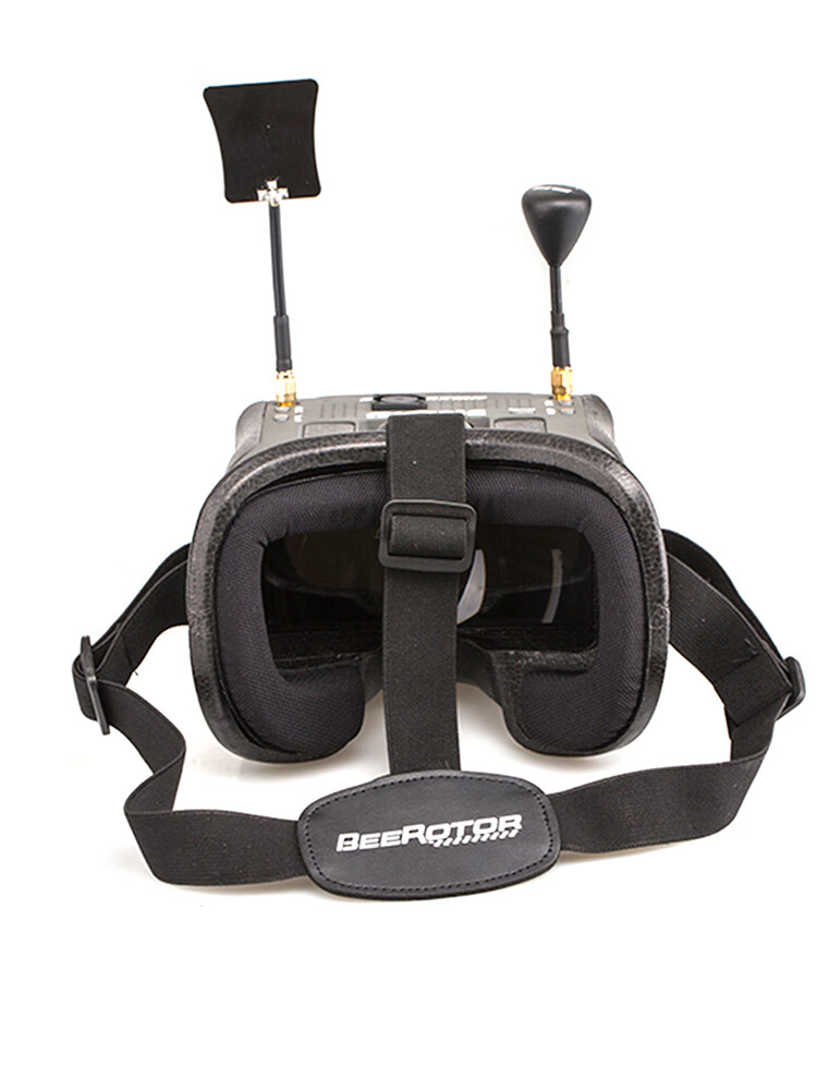 穿越机2二代fpv视频dvr版眼镜头戴式58g40频道图传定制款标配dvr眼镜