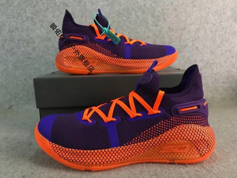 耐克【自营官方旗舰】nike库里6篮球鞋男低帮curry6中国行糖果圣诞