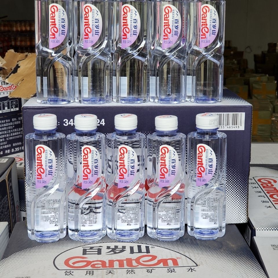 百岁·山矿泉水小瓶 348ml*24瓶整箱 新日期 商务会议专用 【新日期】