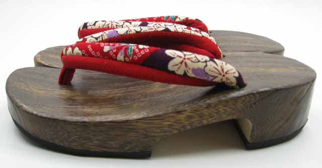 木屐木屐凉鞋cosplay桐木半月实木半月鞋好穿不累神里绫华大码长265