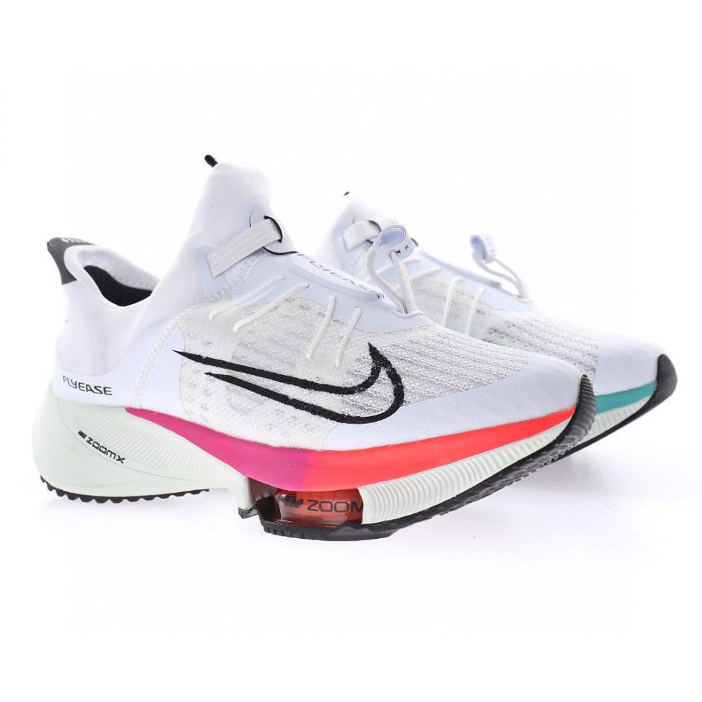 莆田马拉松2代纤维丝 zoom alphafly next%2 桃红黑白 男女休闲跑步鞋