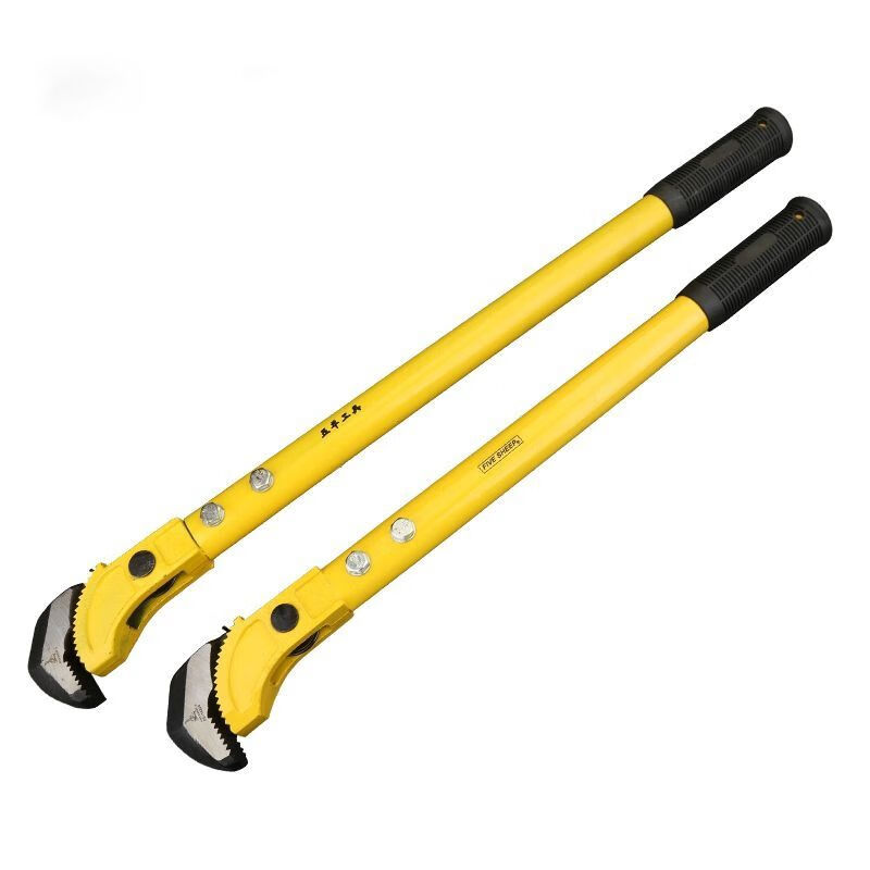 快速钢筋扳手快速管钳快速管钳扭力扳手螺母万用扳手精品扳手45cm