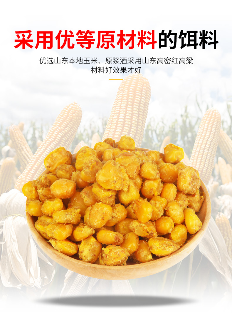 老坛玉米打窝料老坛发酵玉米打窝料专攻鲤鱼钓鱼鱼饵五谷杂粮野钓饵料