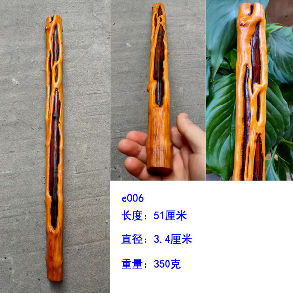 云南对节木短棍手工原木棍个性手把件精品文玩摆件疙瘩棍按摩把玩黑色