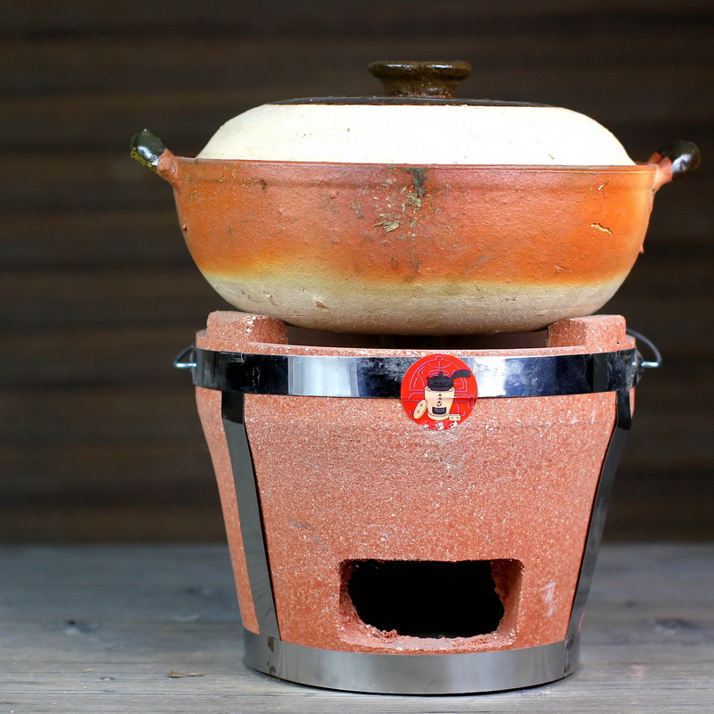 炭炉木炭炉火锅炉传统手工土炉子老式红泥炉陶土酒精炉复古打边炉