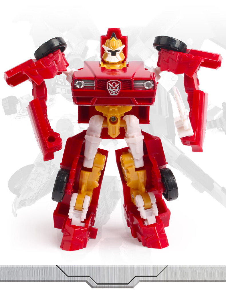 咖宝车神重装卫士变形汽车玩具哈宝战神伽卡宝金刚机器人男孩 【咖宝