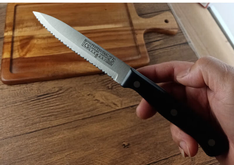 面包刀锯齿刀库存水果刀带牙小刀牙形小切橙子番茄奇异果烤肉专用a