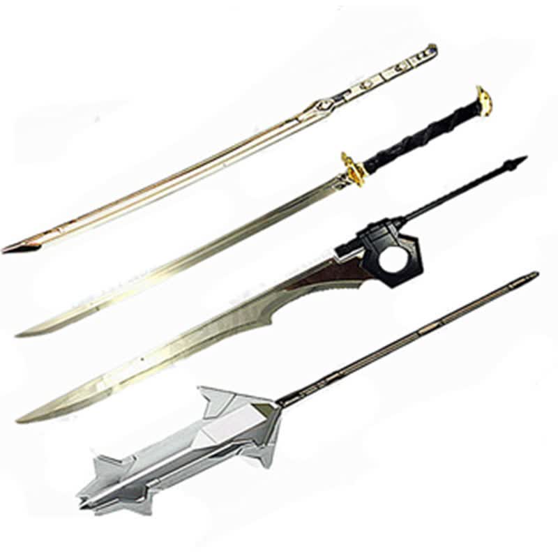 pg mg rg hg 系列改件 高达斩舰刀 扎古强袭异端敢达金属刀 rg 红异端