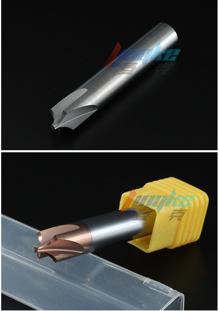 定制定制菱克铝用内r铣刀圆弧r角涂层钨钢内r刀倒角刀r0.