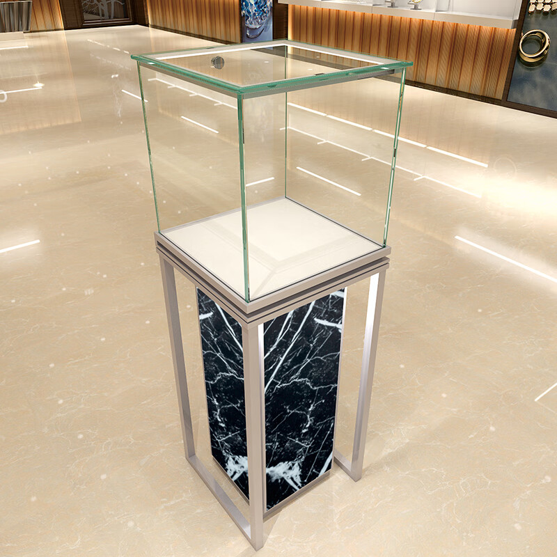 玻璃货柜珠宝样品柜台首饰展柜精品展示柜产品展示架透明陈列柜子 420