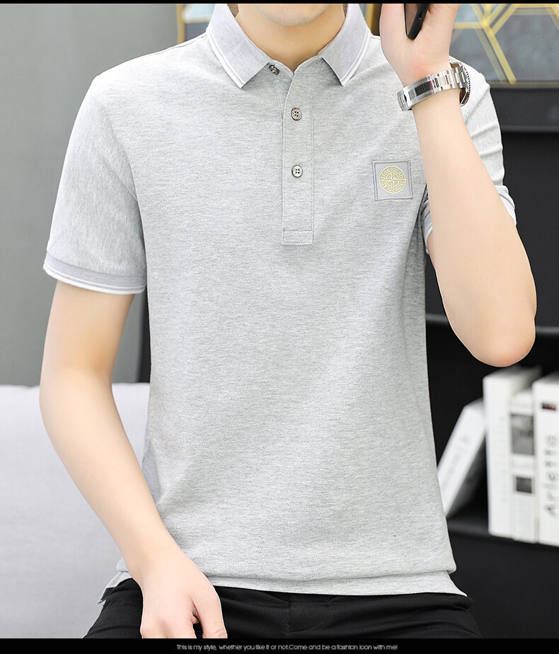 七匹狼集团swjeans品牌男装新款polo男衫新款夏季短袖翻领修身韩版