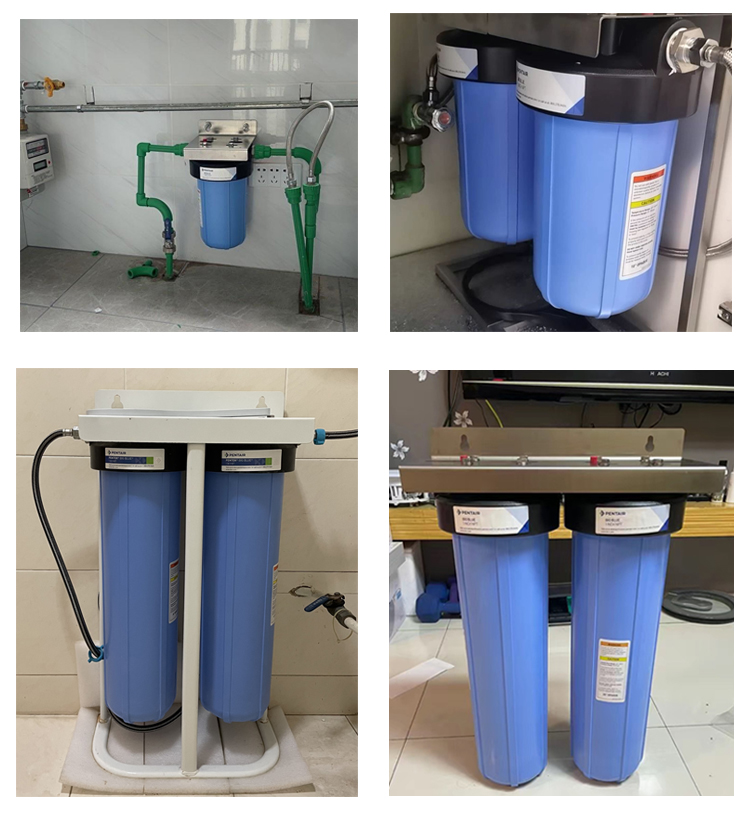 大蓝瓶前置过滤器滨特尔大蓝瓶前置过滤器家用黄泥水活性炭滤芯入户厨