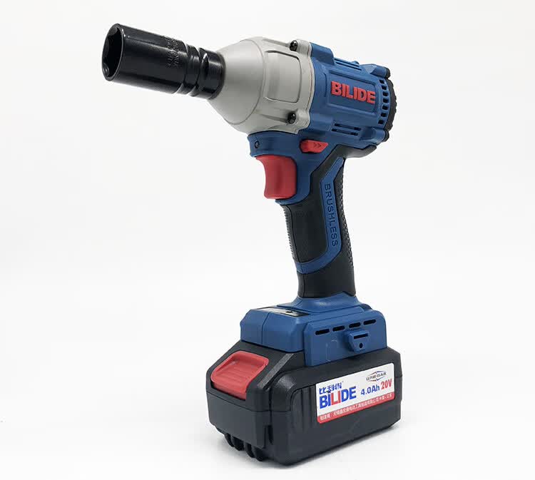 比利得20v充电无刷电动扳手锂电冲击扳手大扭力汽修架子工风炮20v主机