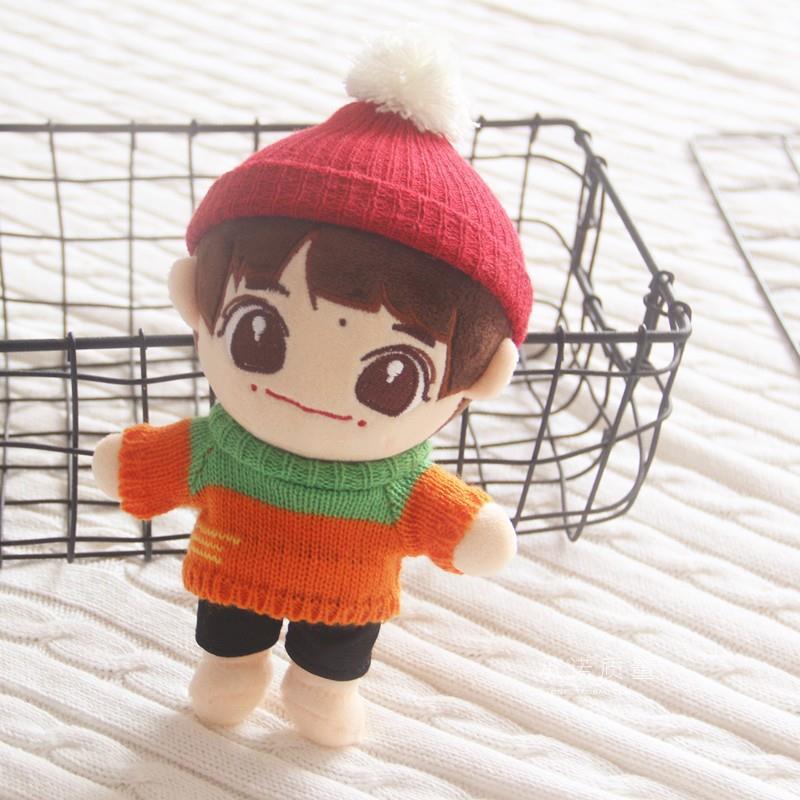 【正常发货】现货易烊千玺人形玩偶公仔玩偶礼物毛绒卡通公仔【月日发