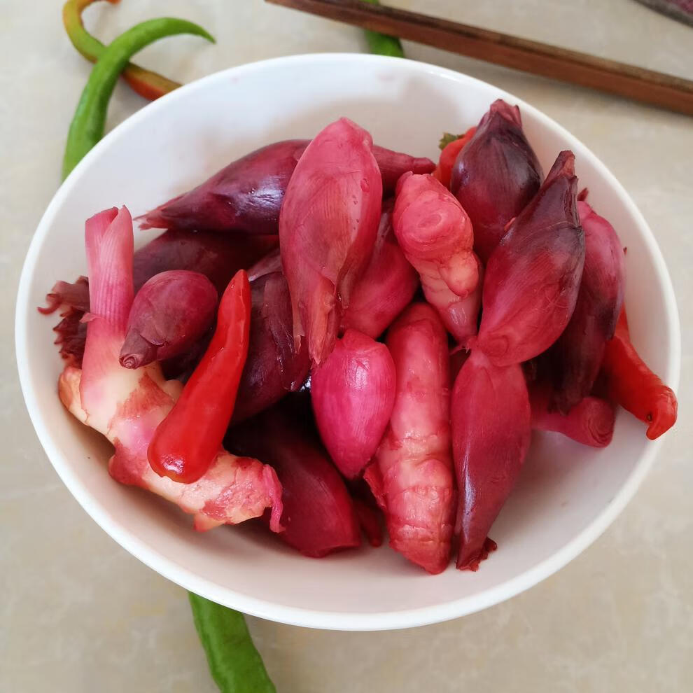 洋荷姜 多规格 腌制下饭菜 洋合洋火姜 阳何新鲜 泡酸阳荷姜 250g