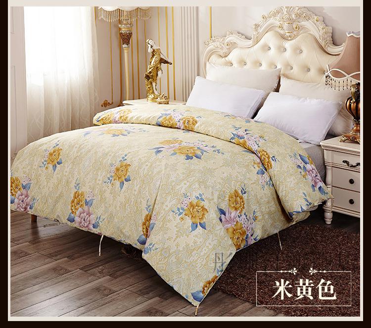 新款防钻羊毛被套防钻绒钻毛被套防被跑绒羊毛被钻毛驼毛被掉毛高密度