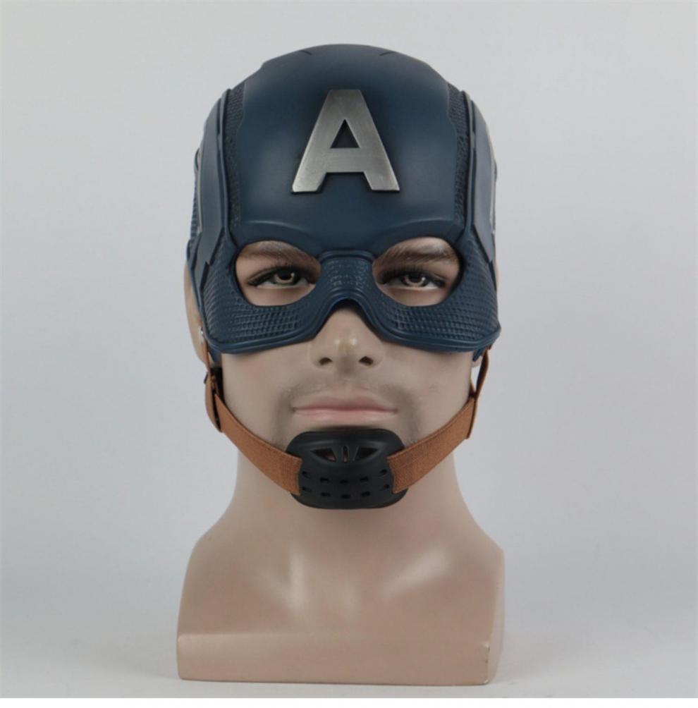 美国队长头盔面具头套可穿戴表演道具cos内战3美队周边漫威影视 美队