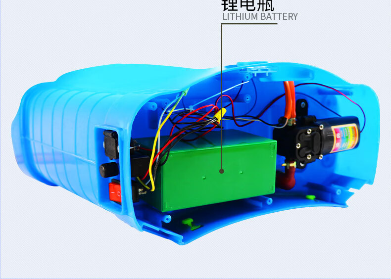 电动喷雾器12v锂电池农用打药机音响门禁照明灯大容量8a12a蓄电瓶