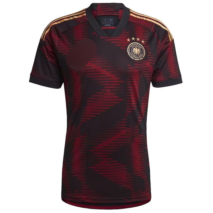 德国队球衣2022卡塔尔世界杯队球衣穆勒13号足球服套装定制队服 主场