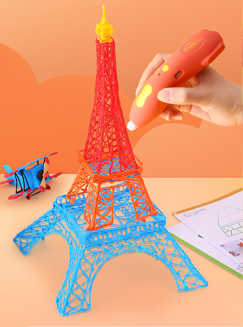 儿童过家家 玩具女孩3d打印笔3岁4岁儿童礼物 儿童3d打印笔-耗材加油