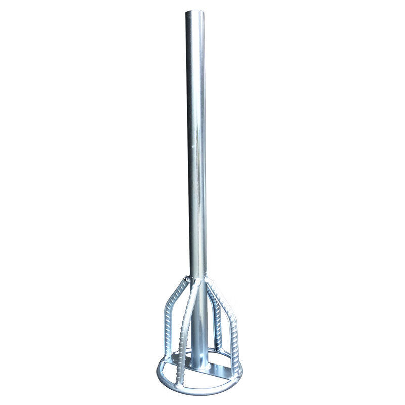 腻子粉水钻机钻孔机打灰机通用螺旋双山宝塔加厚加长搅拌杆搅灰杆水钻