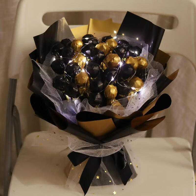 网红糖果真知棒棒糖花束 礼盒装生日甜蜜礼物礼品送男女闺蜜创意 真知