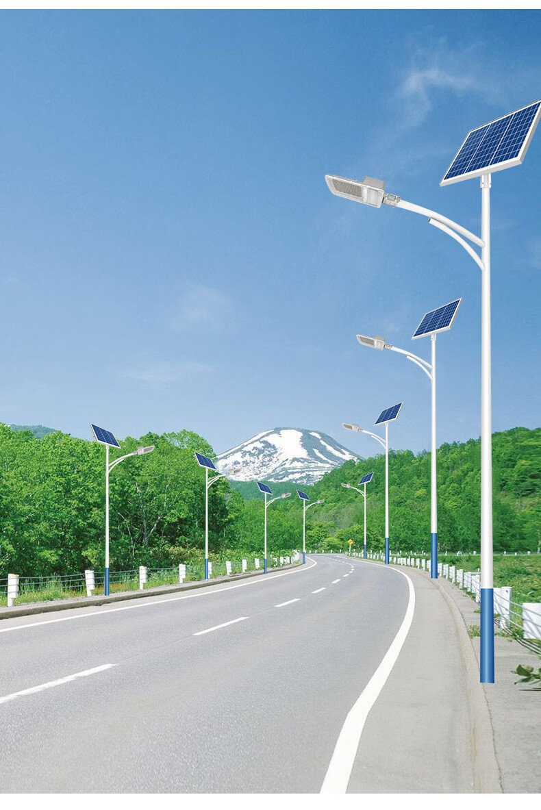 馥思橙 华汇源头厂家新农村道路太阳能路灯学校小区户外庭院灯照明天