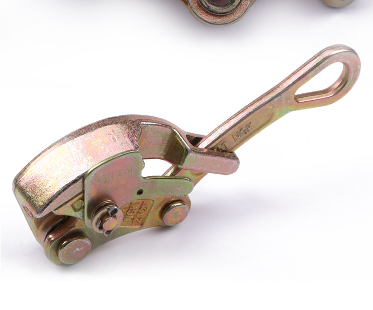 卡线器日式夹线器电工电力通用型地线绝缘导线钢绞线钢丝绳拉紧器 0