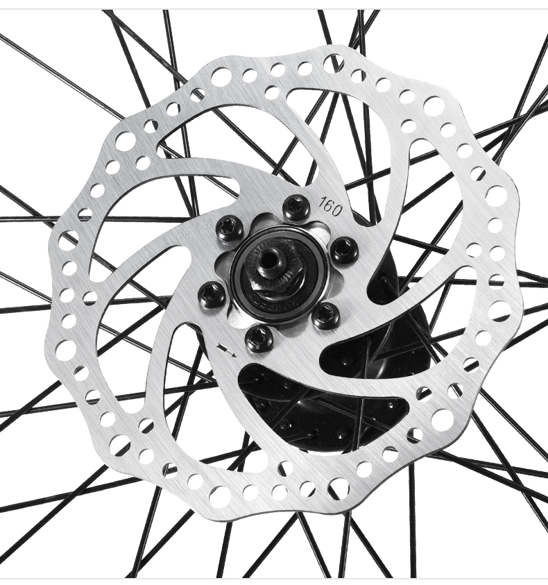 山地车碟刹片140自行车刹车片160单车刹车盘180骑行装备配件大全 【升