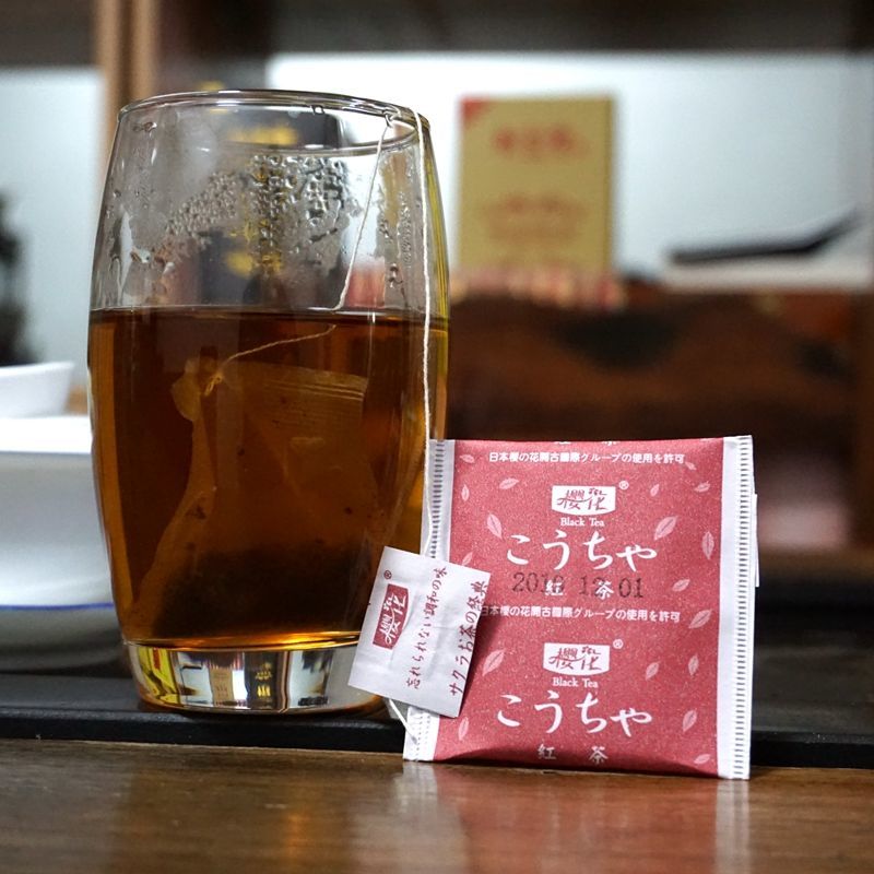 官方旗舰樱花牌茉莉花茶日本袋装袋泡茶宾馆酒店客房一次性新茶叶包