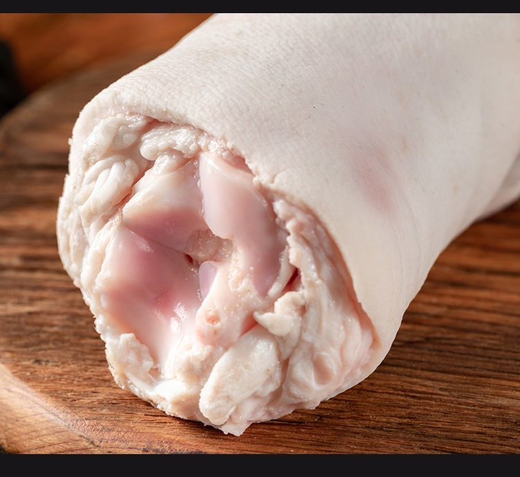 生猪蹄批发鲜猪蹄前蹄整箱猪脚冷冻速冻去毛整只带筋小猪蹄火红芬芳