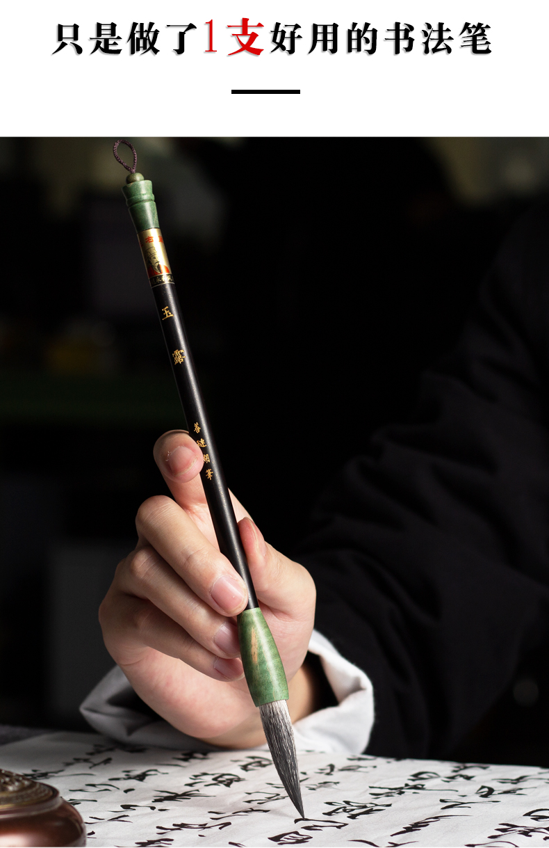 天鸟 毛笔兼毫送朋友十大精品套装王小卫大师中楷国画书法行书楷书