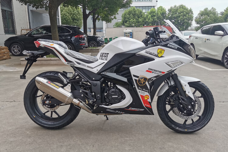 全新v6r3趴赛400双缸水冷摩托车跑车地平线重型机车公路赛可上牌 国四