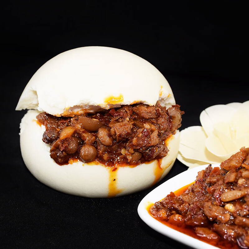 八宝辣子陕西特产香辣牛肉味瓶装蒲城拌面下饭菜拌饭夹馍酱八宝辣子1