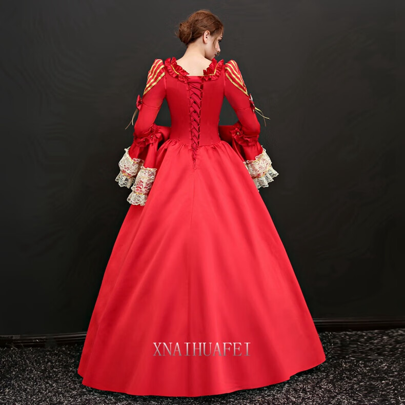 欧式宫廷礼服新款宫廷服西方欧洲公主裙法式礼服灰姑娘贵妇礼服主题