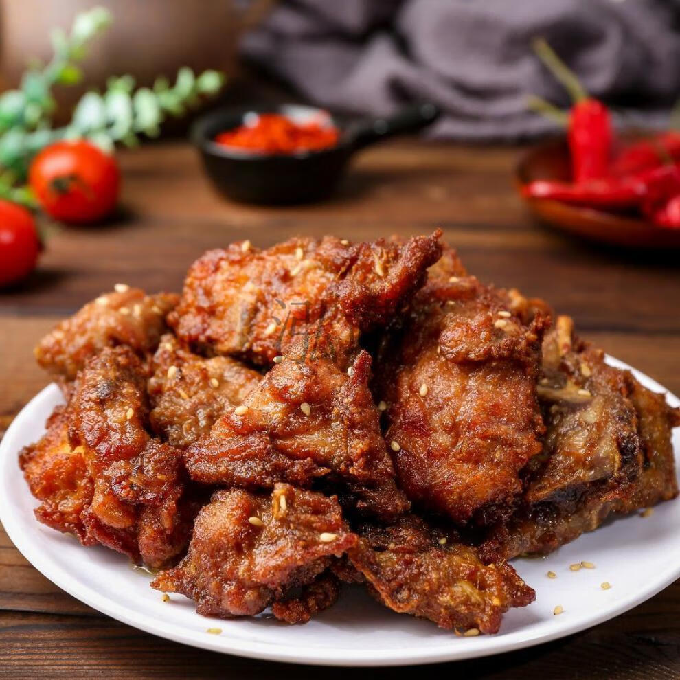 盛·京· 记 ·忆qq鸡架沈阳中街qq鸡架盛京记忆鸡骨架半成品油炸即食