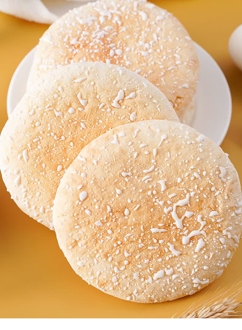 软雪饼法式雪饼面包整箱早餐老人儿童零食山药饼小吃 软雪饼 整箱