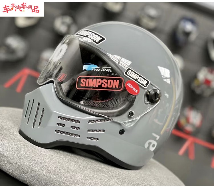 杜卡迪摩托车头盔 辛普森 m30 (whit)亮白 多赠套内胆 m【图片 价格