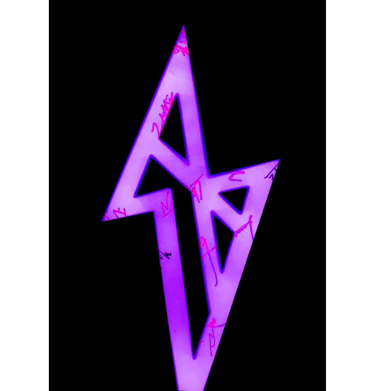 升级款r1se应援灯r1se砖周震南何洛洛夏之光亲笔签演唱会闪电砖应援灯