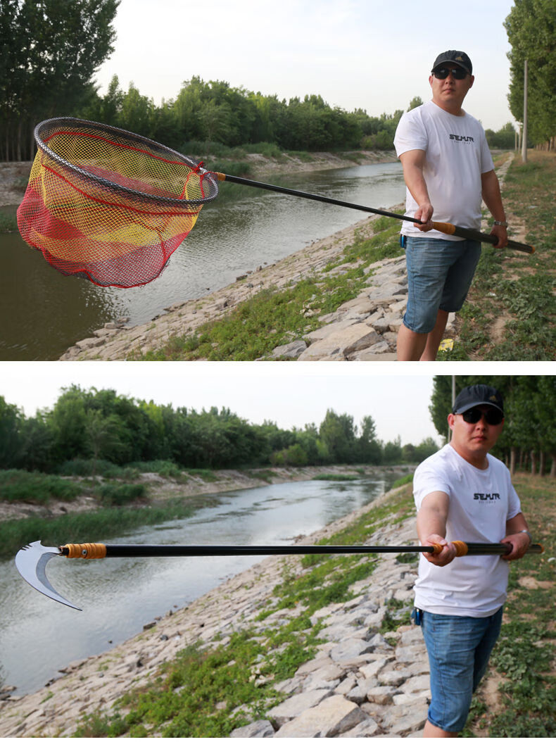 打松塔杆打核桃杆打猴头菇松子杆槟郎杆打窝杆伸缩杆采摘果杆碧莎尔11