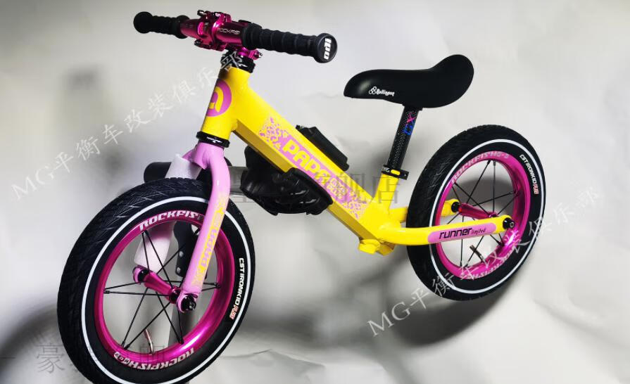 papa平衡车papa runner bike strider 诺威 滑步车改装超轻 runner