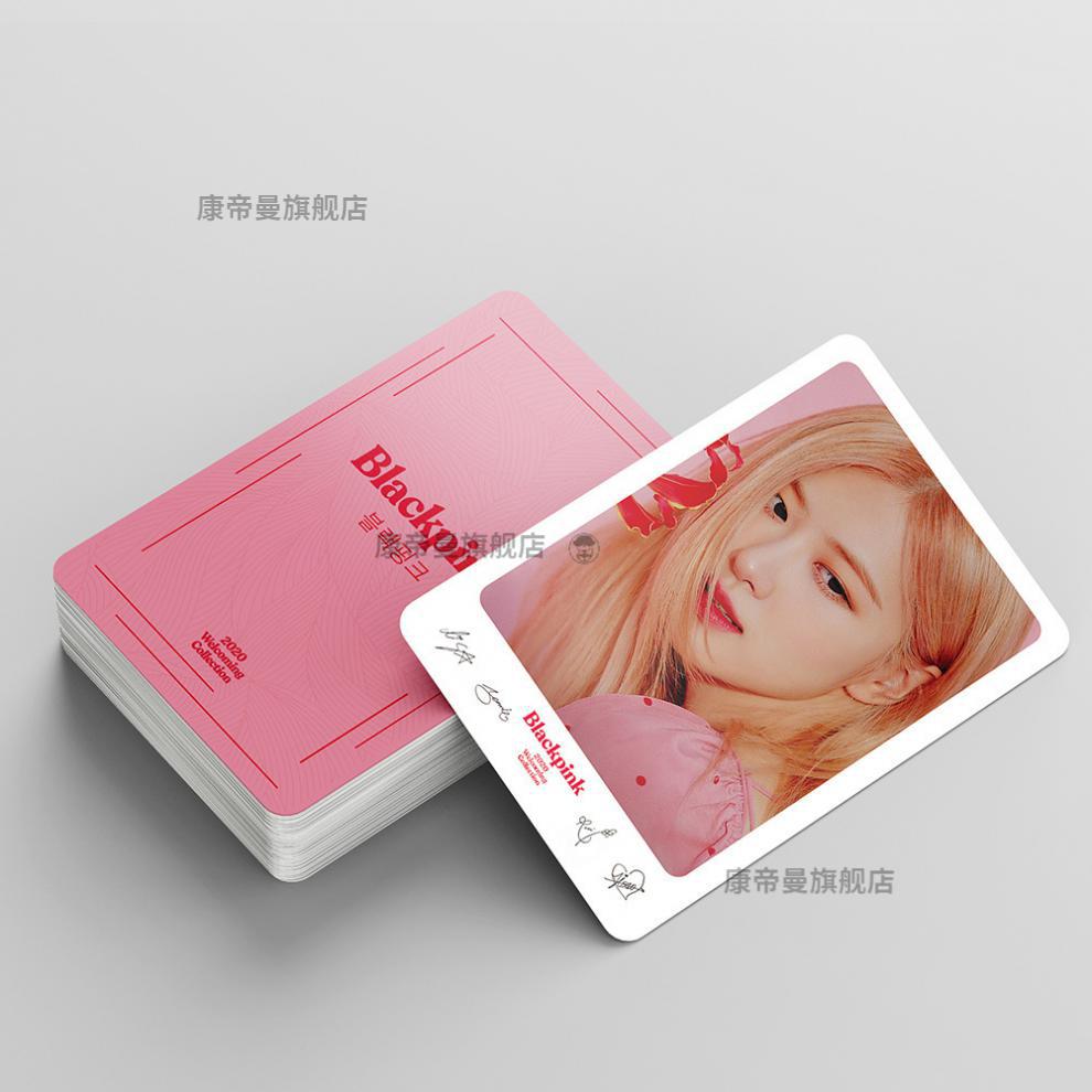 blackpink小卡片lomo卡jennie lisa金智秀rose官方周边小卡明 lisa
