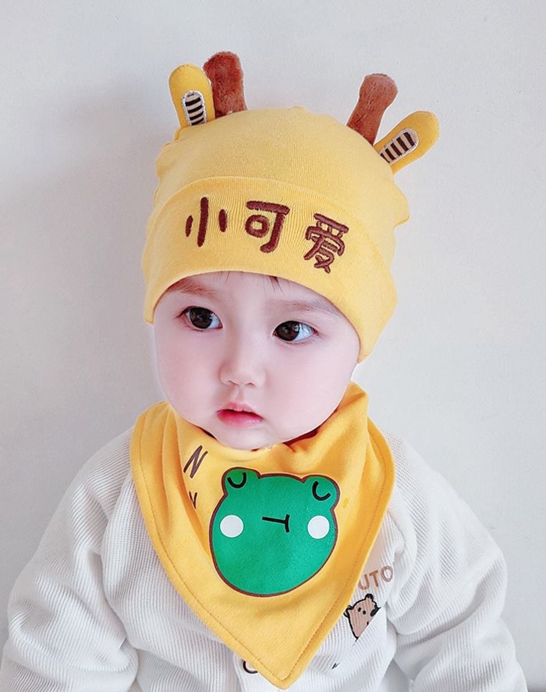 迪士尼(disney)胎帽新生儿婴儿帽子春秋薄款男宝宝女可爱超萌新生胎帽