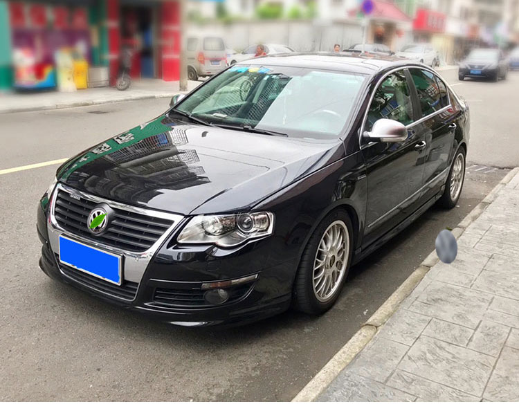 适用于迈腾前铲适用于b6外观改装大小包围rline前唇侧裙尾翼配件r36