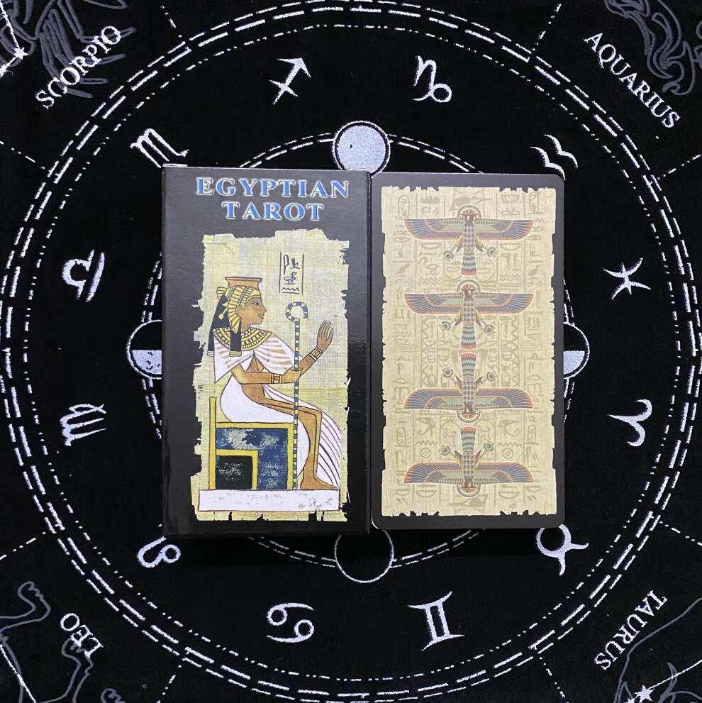 凡洋egyptian tarot 埃及人塔罗牌英文定制桌游卡牌配牌袋 埃及人塔罗
