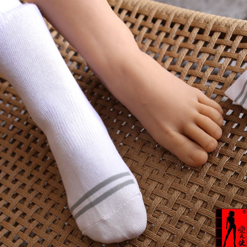 足模天使少小胖熊脚控胖脚正太男脚模型仿真足模帅哥鞋袜拍摄 小麦色