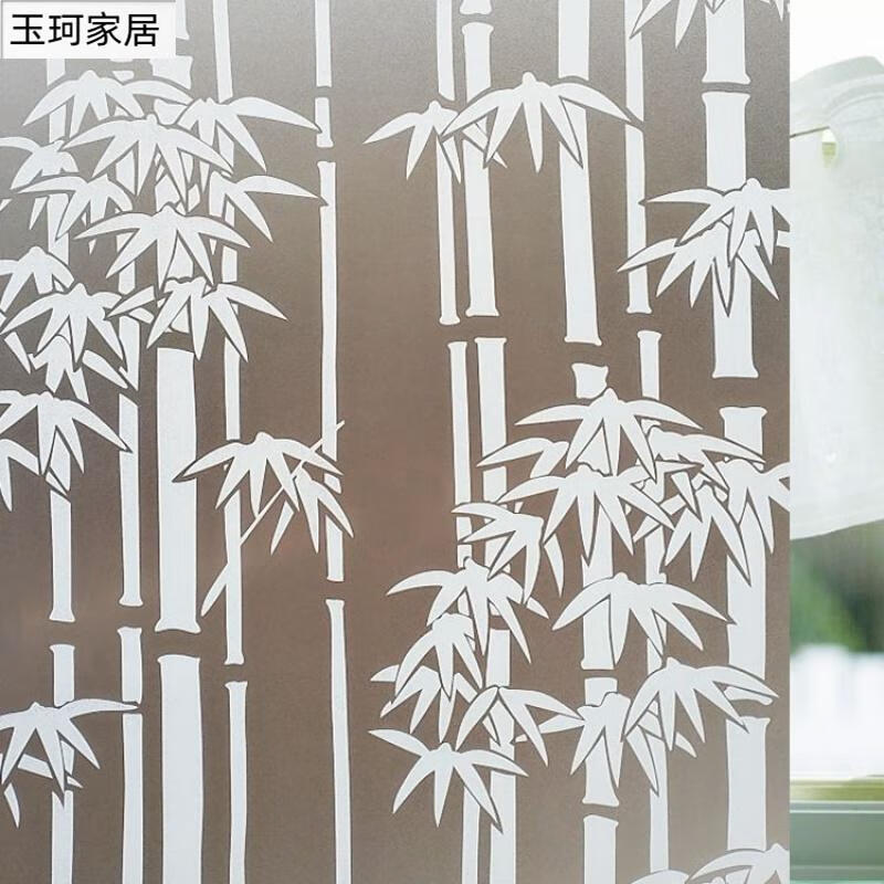 玻璃贴膜贴纸窗户防窥窗花纸窗贴磨砂贴纸卫生间透光不透明浴室玻璃纸